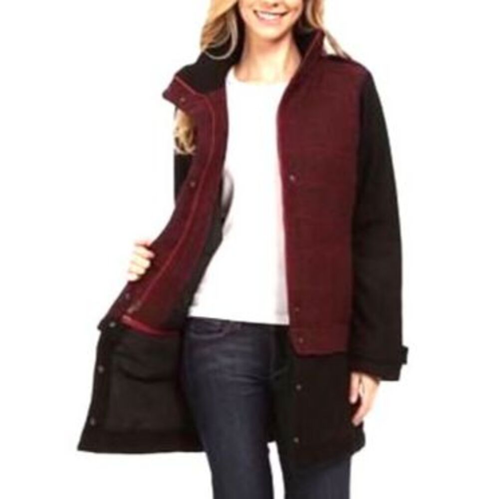 PrAna Caprice Parka Jacket Snow Zip Wool Women’s Coat Small Ski Outdoor NEW TAGS